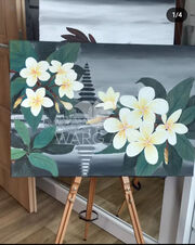 Exterior mural wall painting